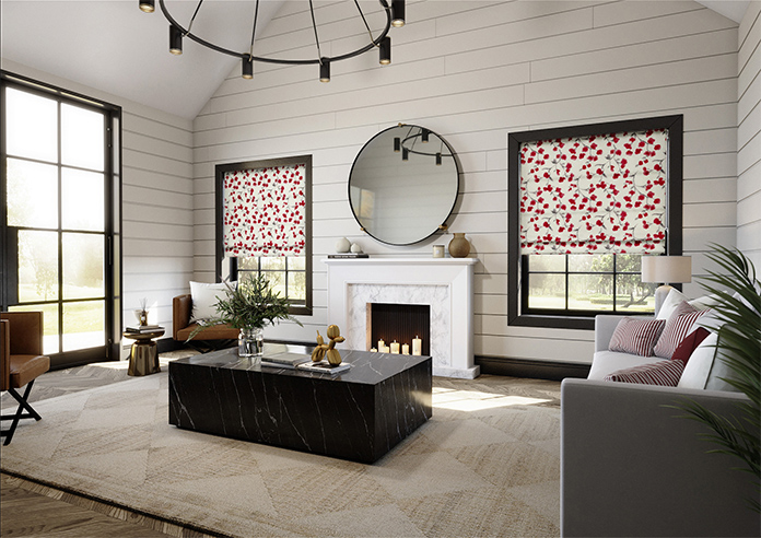 Como, Cherry - Roman Blind - Image 7